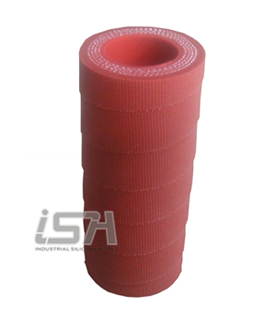 matte cloth finish staright silicone hose